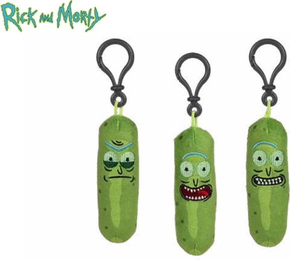 Λούτρινο μπρελόκ κλειδιών Pickle Rick από το Rick and Morty