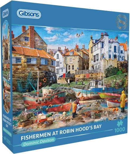 Παζλ Gibsons «Ψαράδες στον κόλπο του Robin Hood» 1000 κομμάτια