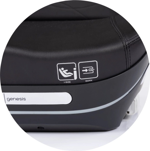 Ασφαλής στερέωση ISOFIX με ενδείξεις