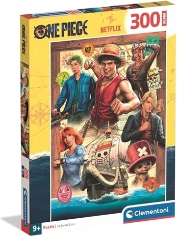 Clementoni παζλ One Piece (Netflix) 300 κομμάτια
