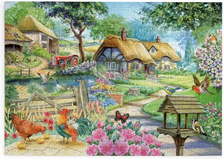 House of Puzzles Ζωή στην ύπαιθρο, παζλ 500 μεγάλων κομματιών