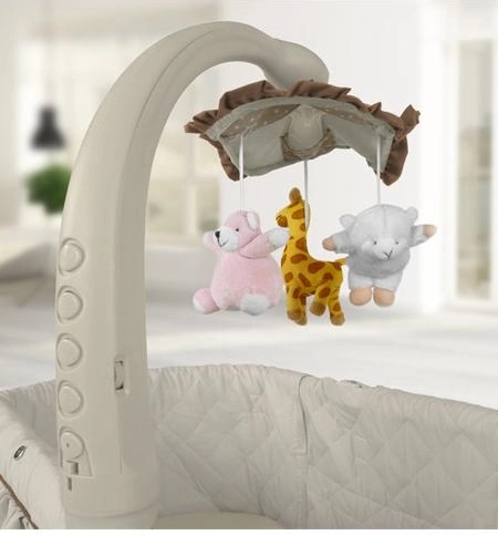 Καθησυχαστικό καρουζέλ με μελωδίες, δονήσεις και φως