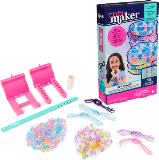 Spin Master Cool Maker BFF Beads σετ για την κατασκευή βραχιολιών φιλίας