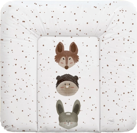 Ceba Baby μαλακή αλλαξιέρα για συρταριέρα basic cute animals 75 × 72 cm