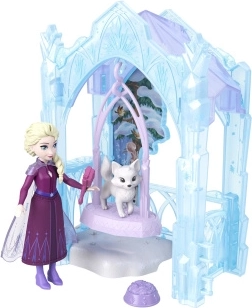 Frozen Μικρή κούκλα Έλσα και το παγωμένο της καταφύγιο σετ παιχνιδιού