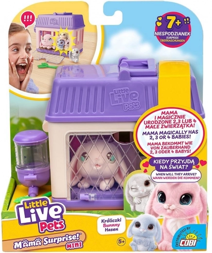 Φιγούρα Little Live Pets - Μαμά Έκπληξη Μίνι Κουνελάκι