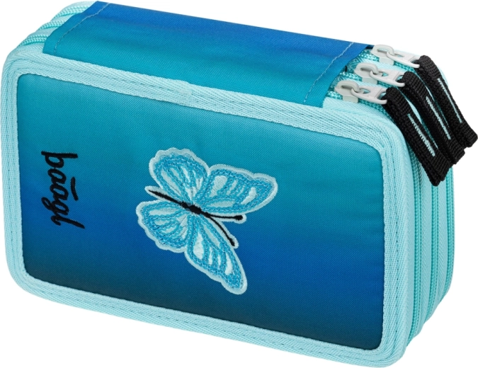 Σχολική κασετίνα τριών επιπέδων BAAGL Butterfly GRS