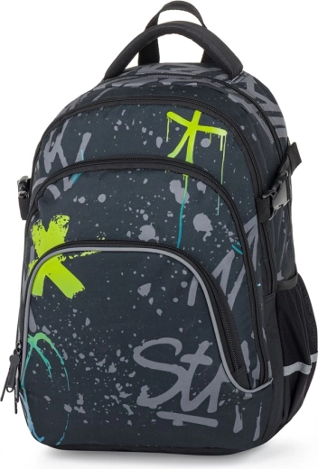 Φοιτητικό σακίδιο Oxy Scooler Graffiti Blue
