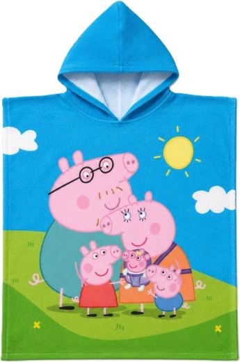 Πόντσο με κουκούλα Peppa Pig