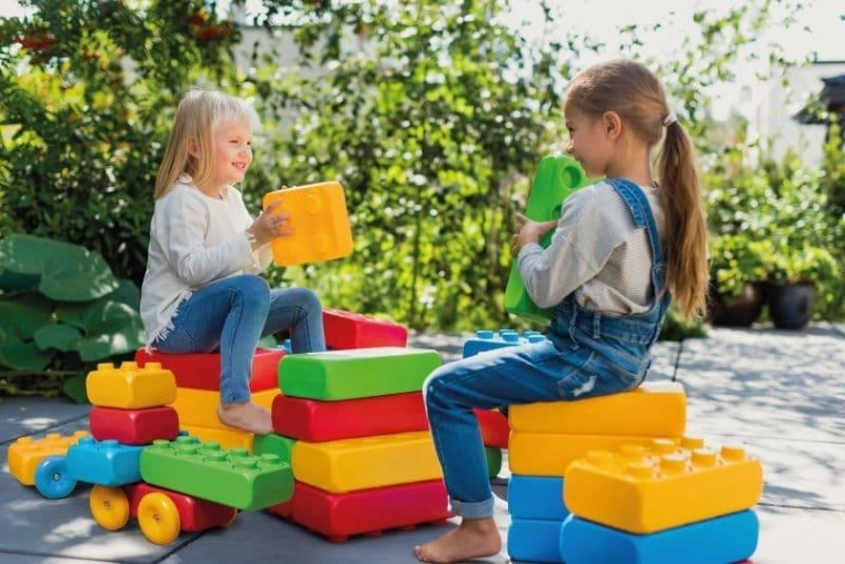 Μεγάλα, εύκολα στη λαβή κομμάτια