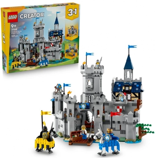 LEGO® Creator 3 σε 1 31168 Μεσαιωνικό κάστρο και ιππότες πάνω σε άλογα