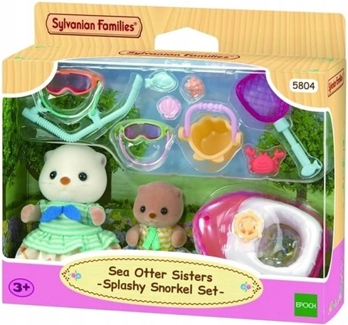 Sylvanian Families αδελφές θαλάσσιες ενυδρίδες στις διακοπές