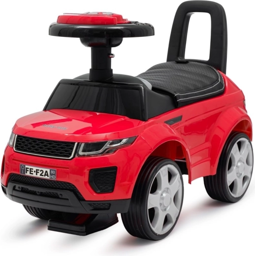 Παιδικό όχημα ισορροπίας BABY MIX Prime SUV κόκκινο με κάθισμα από οικολογικό δέρμα