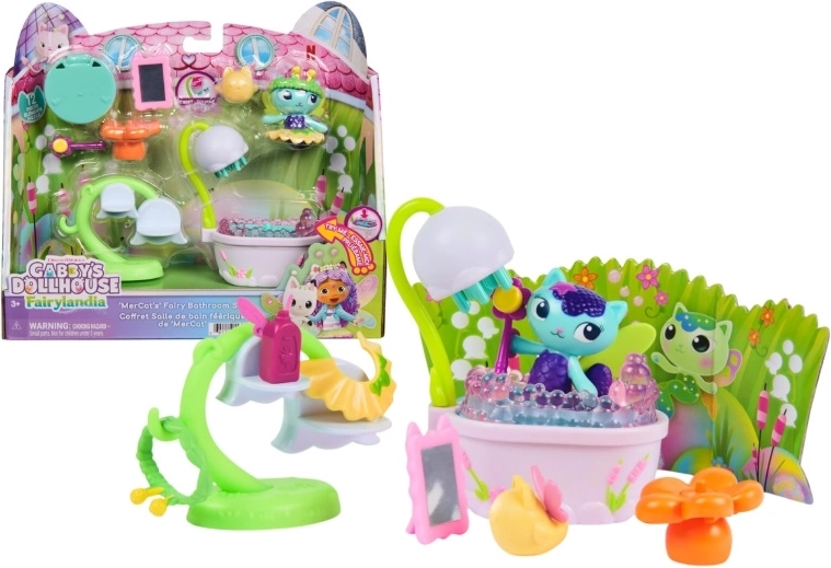 Spin Master Gabby’s Dollhouse – Μπάνιο Γατογοργόνας της Χώρας των Νεραϊδοξορκιών