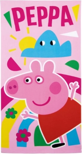 Παιδική πετσέτα Peppa Pig από μικροΐνες 70 × 140 cm