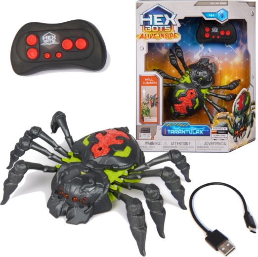 Hex Bots wall crawler spideroid – τηλεχειριζόμενη ρομποτική αράχνη που σκαρφαλώνει στους τοίχους