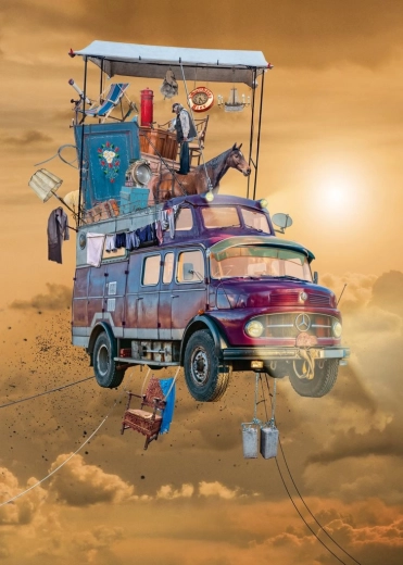 Παζλ «Κινητό σπίτι» 1000 κομμάτια HEYE