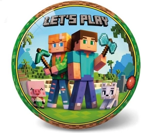 Μπάλα Star 23 cm Minecraft Let's Play