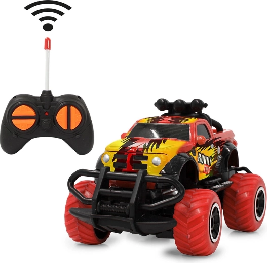 Jamara Runny Two RC monster truck 1:43 κόκκινο 40 MHz
