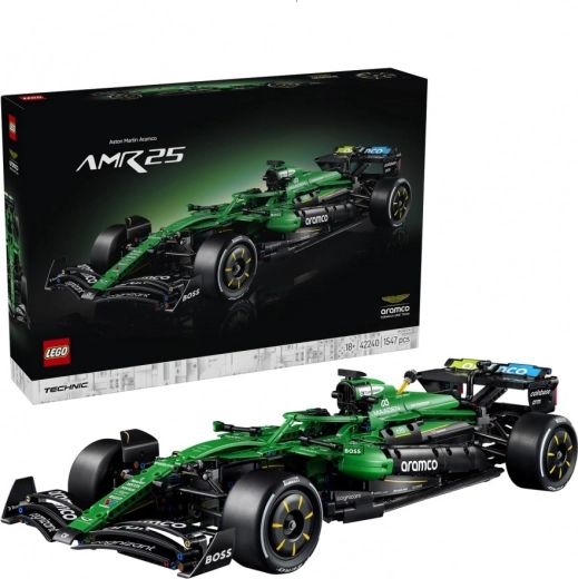 LEGO Technic Aston Martin Aramco AMR25 – μονοθέσιο F1