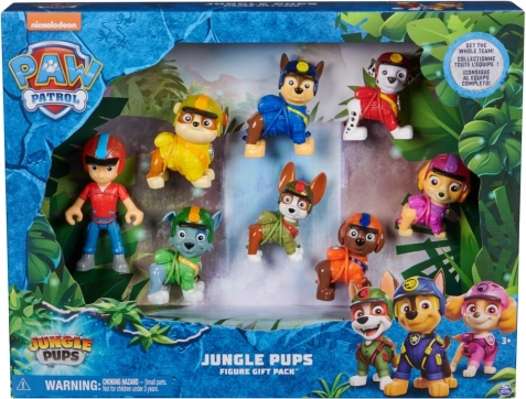 Σετ φιγούρων PAW PATROL: Ζούγκλα – συλλογή 8 φιγούρων