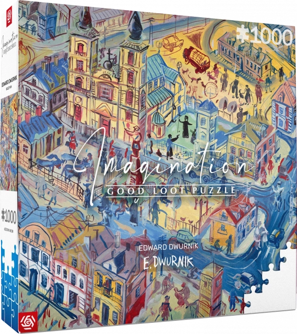 Παζλ Good Loot Imagination: Edward Dwurnik – Radzymin, 1000 κομμάτια