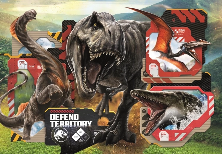 CLEMENTONI παζλ Jurassic World MAXI 24 κομμάτια