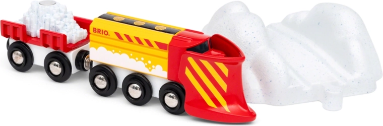 Τρένο BRIO World με εκχιονιστικό άροτρο