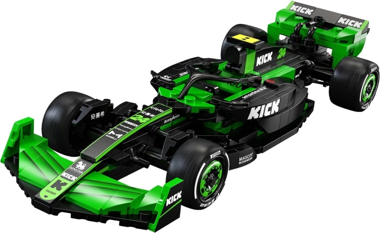 CaDA KICK Sauber F1® Team C44 2024 πράσινο σετ κατασκευής