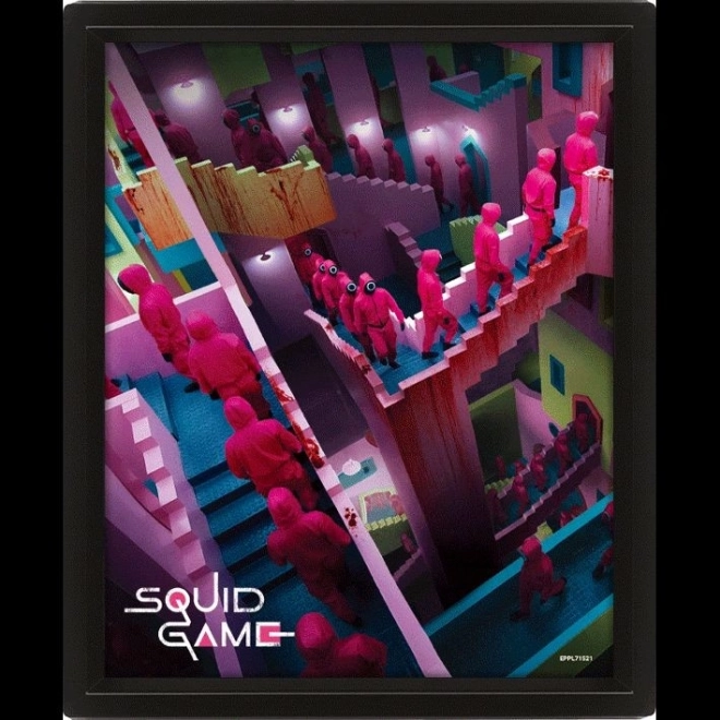 3D πίνακας Squid Game