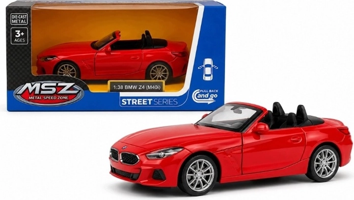 Μοντέλο MSZ BMW Z4 M40i με φώτα και ήχο, κόκκινο