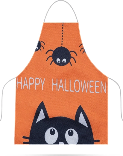 Παιδική αποκριάτικη ποδιά Halloween από αδιάβροχο καμβά 44 × 35 cm