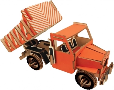 Woodcraft ξύλινο 3D παζλ – ανατρεπόμενο φορτηγό