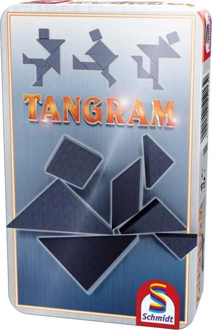 Tangram σε μεταλλικό κουτί SCHMIDT – μαύρο σετ με 800 πρότυπα