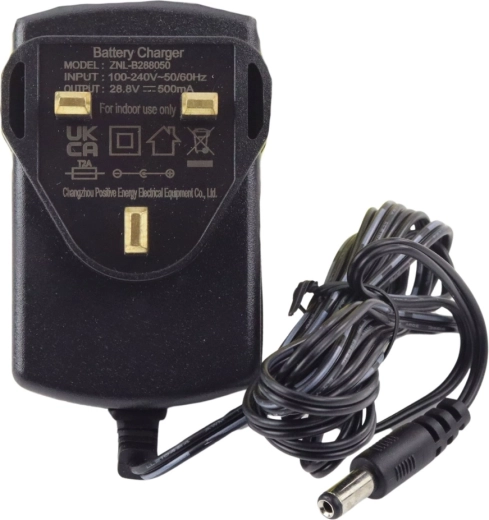 Σταθερή τροφοδοσία 28,8 V / 500 mA