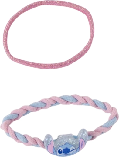 Λαστιχάκι και πλεκτή στέκα με διακοσμητικό Stitch