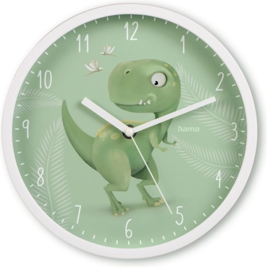 Παιδικό επιτοίχιο ρολόι Dino 25 cm