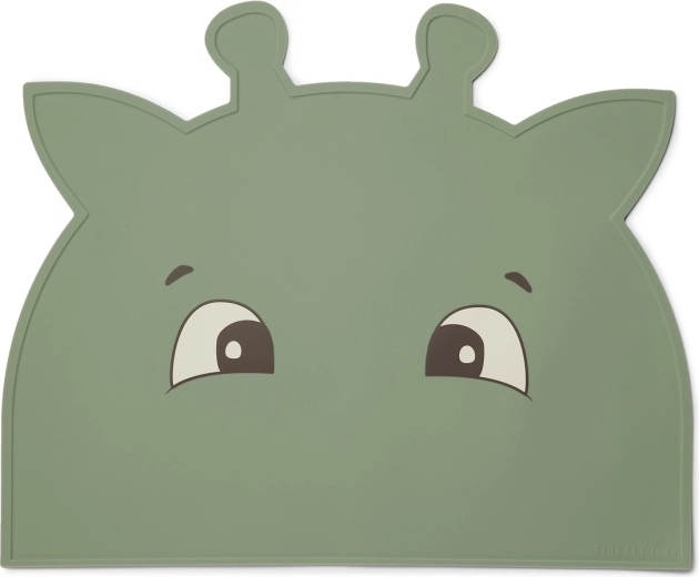 NuuRoo Albert σουπλά σιλικόνης Giraffe Dusty Green