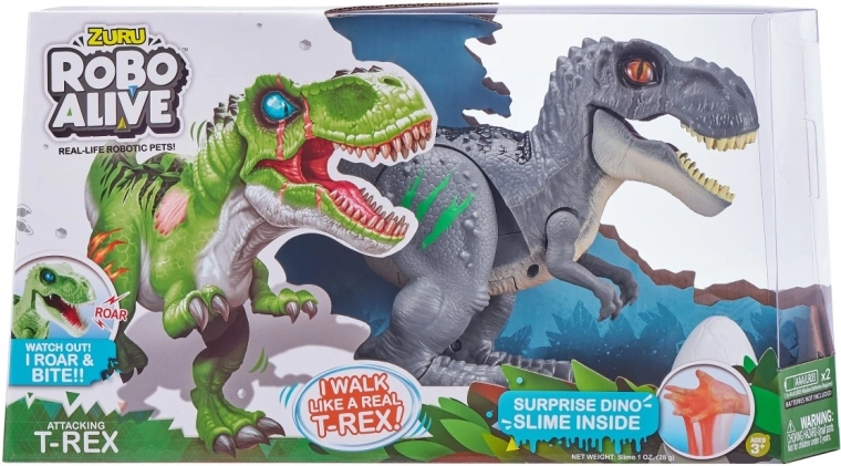 Βάδισμα και επίθεση σαν αληθινός T‑Rex