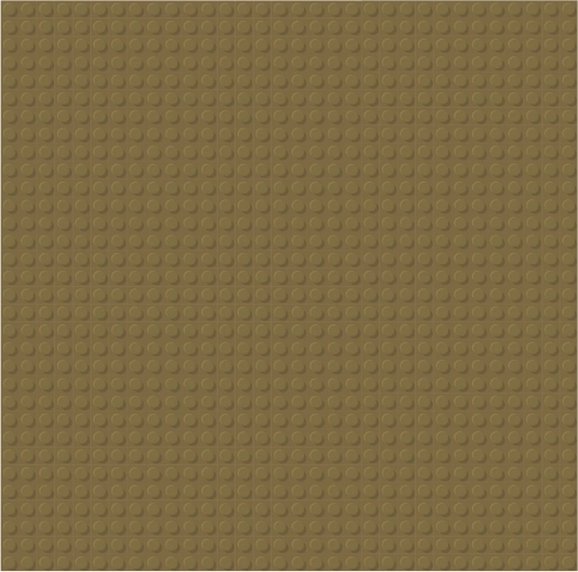 Βάση κατασκευών σκούρο καφέ 25,5 x 25,5 cm