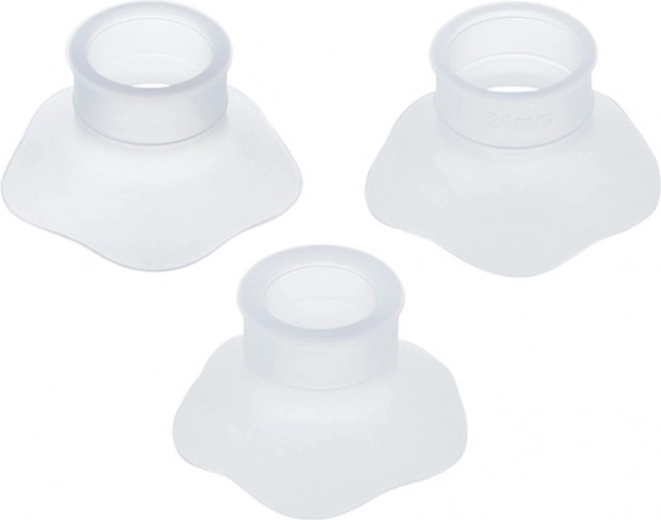 Canpol babies ανταλλακτικά σιλικονούχα ένθετα 17/19/21 mm για θήλαστρο μητρικού γάλακτος SmartSense