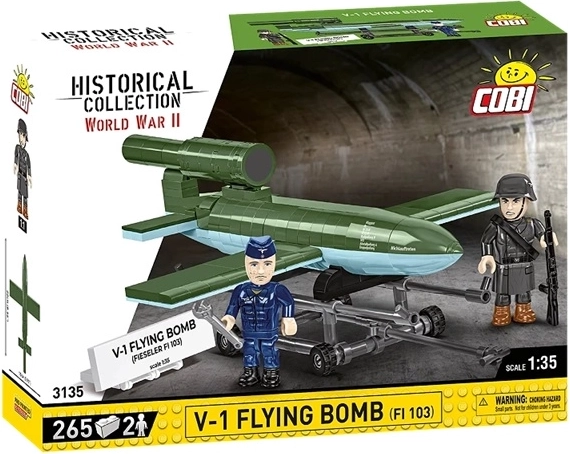 COBI WWII ιπτάμενη βόμβα V-1 FI 103, κατασκευαστικό σετ 1:35 (265 τεμάχια)
