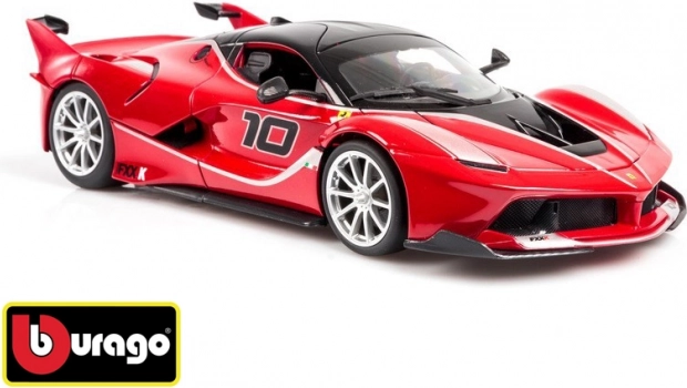 Bburago Ferrari FXX K 1:18 κόκκινο μοντέλο RACE+PLAY