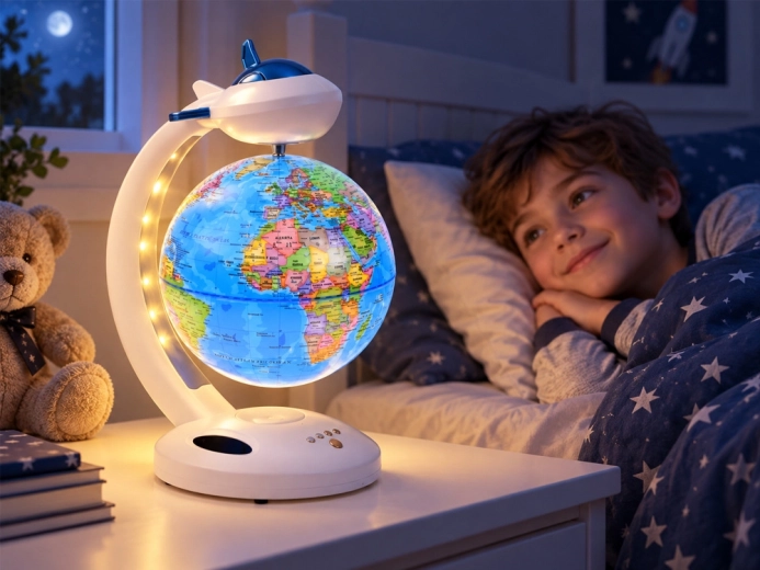 LED φωτιστικό με 3 χρώματα φωτός