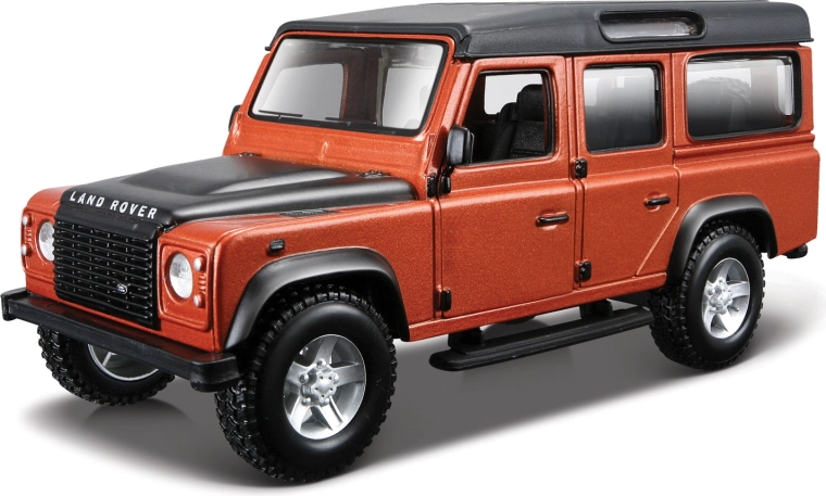 Bburago Land Rover Defender 110 πορτοκαλί μεταλλικό 1:32
