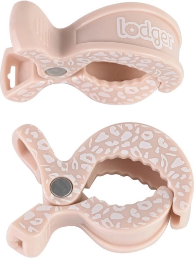 Lodger κλιπ για πάνα-κουβέρτα (swaddle) Swaddle Clip Blush Dot (2 τεμ.)