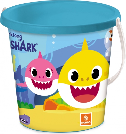 Κουβαδάκι με θέμα Baby Shark 17 cm