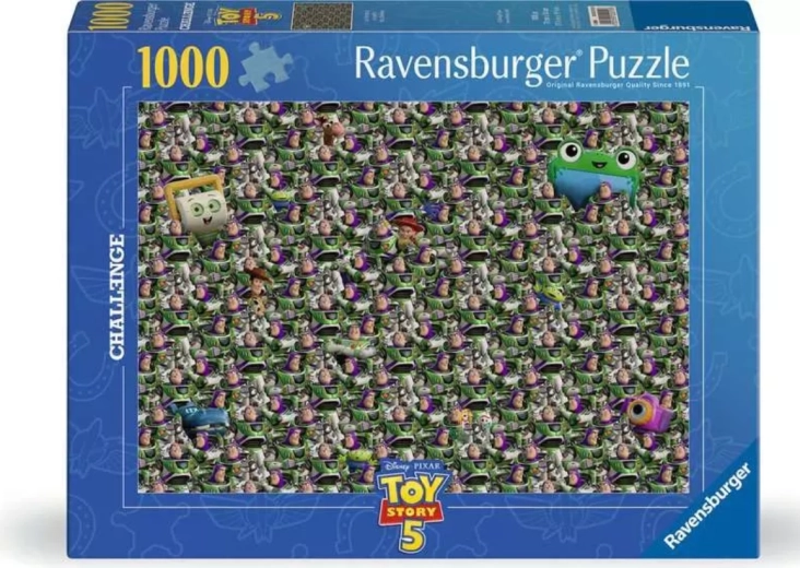 Ravensburger Puzzle Challenge: Buzz Ρακετάκ 1000 κομμάτια