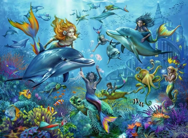 Ravensburger παζλ Υποβρύχια περιπέτεια XXL 100 κομμάτια