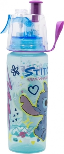 Παιδικό μπουκάλι νερού με ψεκαστήρα STITCH 575 ml